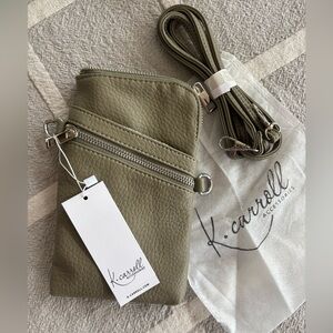 K. Carroll Olive Crossbody Bag